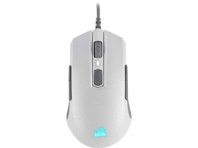 Мишки Corsair M55 RGB PRO, в бяло