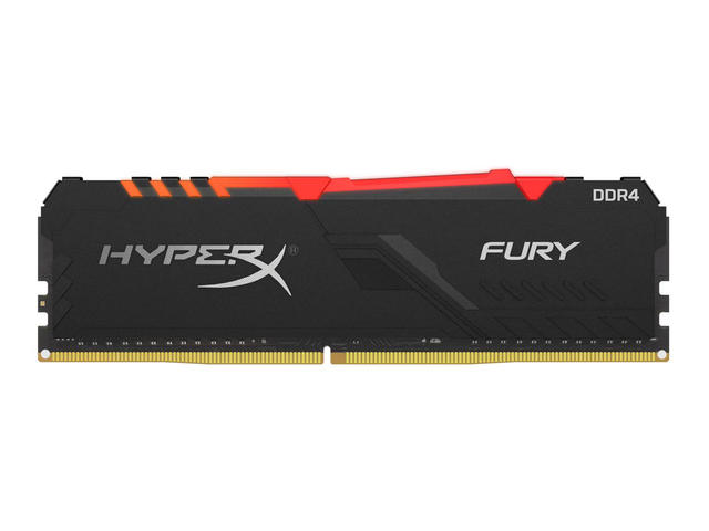 Оперативна памет 8GB DDR4 2666MHz Kingston HyperX Fury RGB