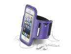 Калъфи Cellularline Armband за iPhone 5/5S/5C/SE виолетов