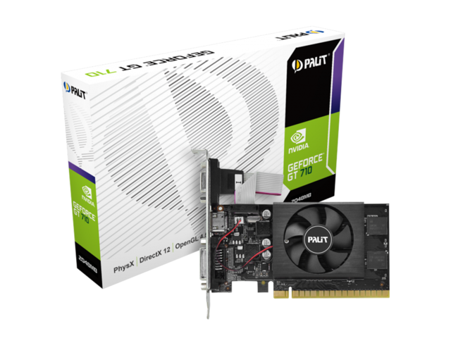 Видео карти PALIT GeForce GT 710 2GB GDDR5