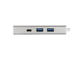 USB Хъб Hama USB 3.1 Type-C Hub 1:3 "Aluminium", 2 x USB-A, USB-C, Card Reader