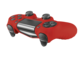 Контролери TRUST GXT 744R Rubber Skin за PS4 контролери - червен