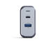 Зарядни устройства Satechi 30W Dual-Port Wall Charger - EU - Space Gray