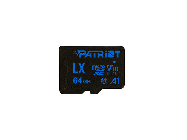 Карти памет Patriot LX Series 64GB Micro SDXC V10