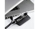 USB Хъб Hama Hub On/Off Switch USB 2.0, в черно