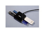 USB Хъб Hama Hub USB 2.0, в черно