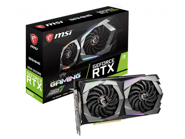 Видео карти MSI GeForce RTX 2060 GAMING 6G
