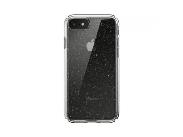 Калъфи Speck Presidio Perfect-Clear with Glitter iPhone SE, 8 - Gold Glitter
