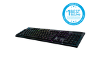 Клавиатури Logitech G915 LIGHTSPEED Wireless RGB Mechanical Gaming Keyboard GL Clicky - CARBON