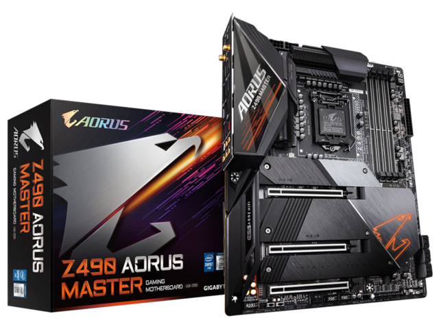 Дънни платки AORUS Z490 MASTER