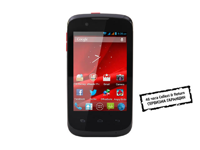 Смартфони Prestigio MultiPhone 3540 DUO 4GB, черен цвят
