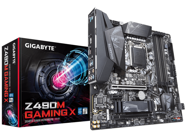 Дънни платки GIGABYTE Z490M GAMING X