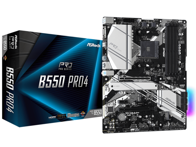 Дънни платки ASRock B550 Pro4