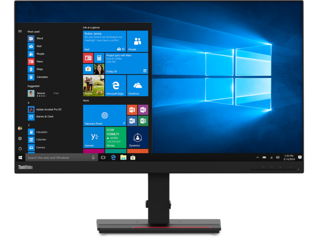 Монитори Lenovo ThinkVision T27h-20