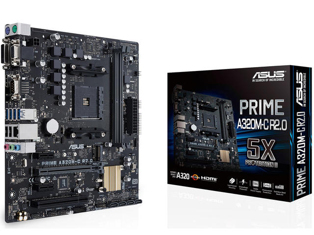 Дънни платки ASUS PRIME A320M-C R2.0