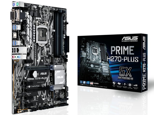 Дънни платки ASUS PRIME H270-PLUS