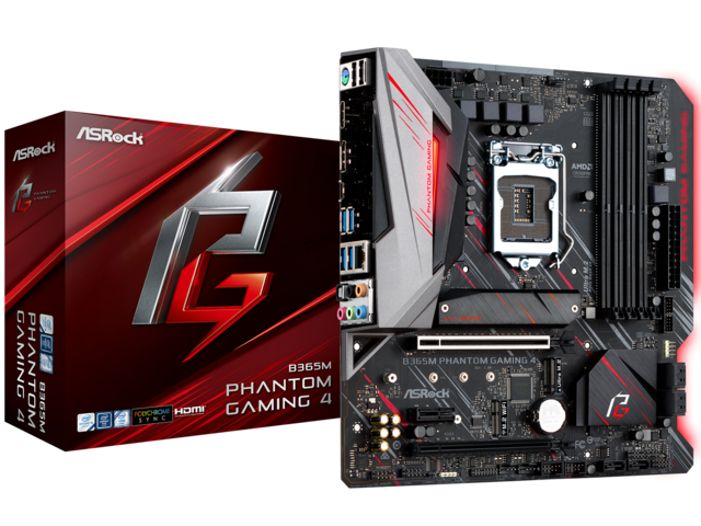 Дънни платки ASRock B365M Phantom Gaming 4