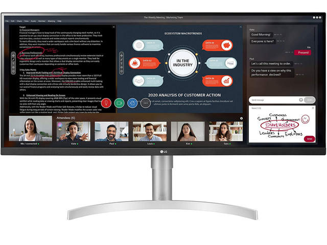 Монитори LG 34WN650-W