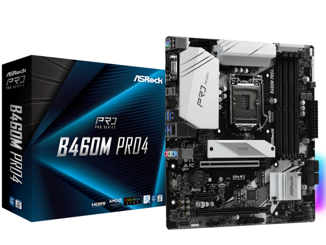 Дънни платки ASRock B460M Pro4