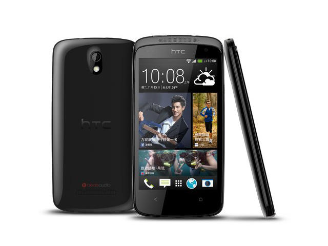 Смартфони HTC Desire 500 4GB, черен цвят, две SIM карти