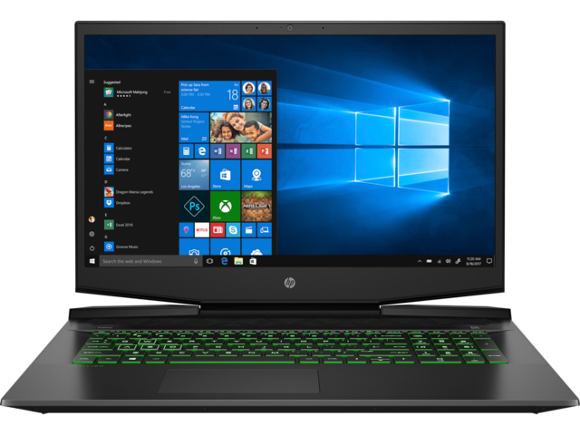 Лаптопи HP Gaming Pavilion 17-cd1001nu, с драскотина на капака