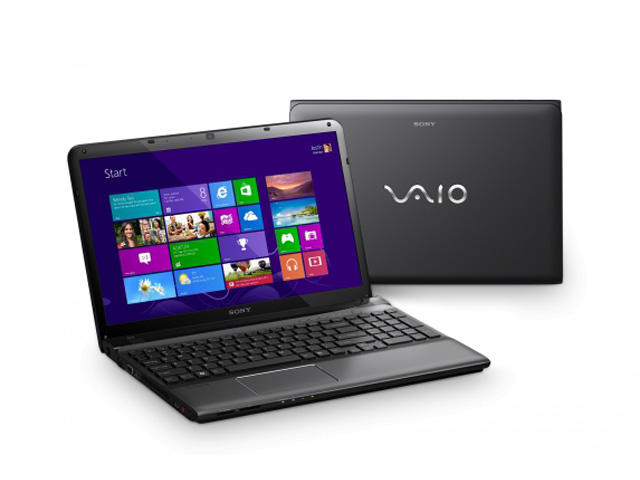 Лаптопи Sony VAIO с лека драскотина на горния капак
