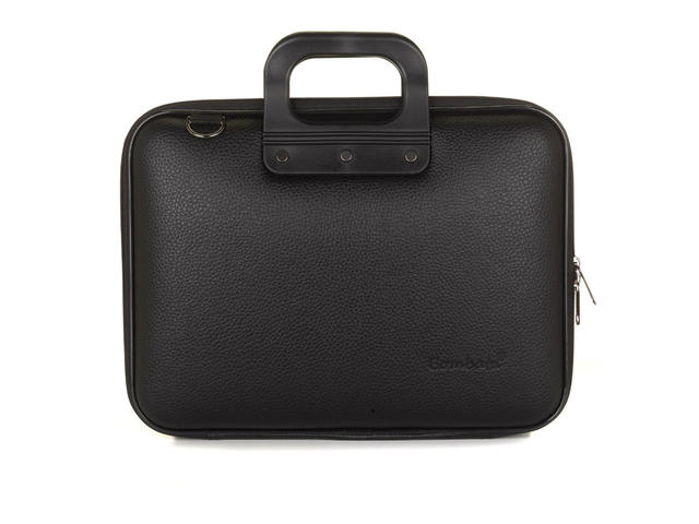 Чанти за Лаптопи Bombata Mediobombata AllBlack 13 - 14 inch - black