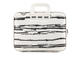 Чанти за Лаптопи Bombata Mediobombata Black&White 13-14 inch - white