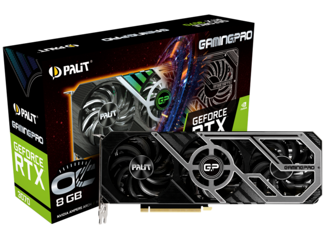 Видео карти Palit GeForce RTX 3070 GamingPro OC