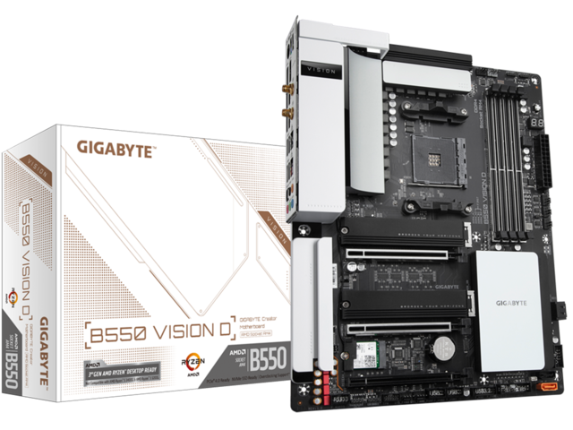Дънни платки Gigabyte B550 VISION D