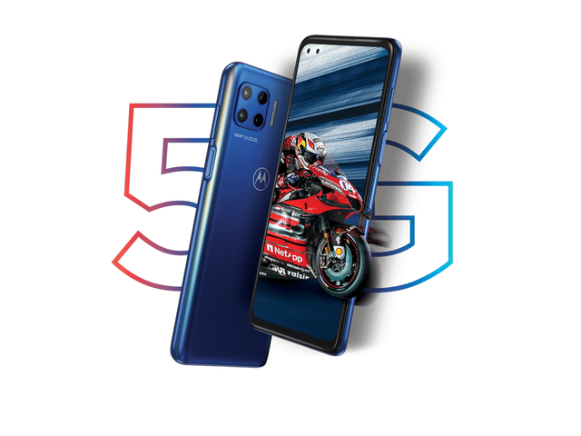 Смартфони Motorola Moto G 5G Plus DS 128GB, Surfing Blue