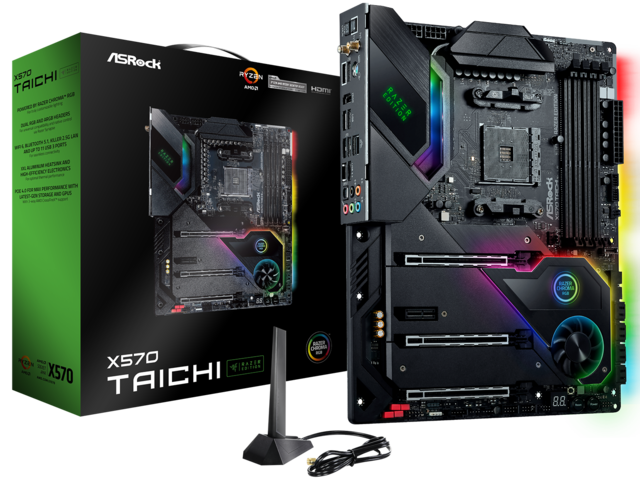Дънни платки ASRock X570 Taichi Razer Edition