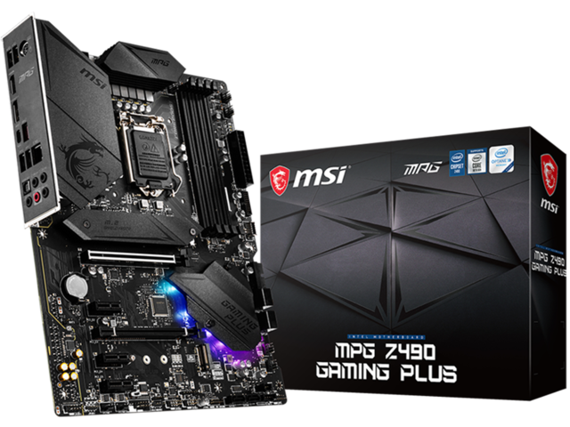 Дънни платки MSI MPG Z490 GAMING PLUS