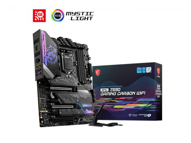 Дънни платки MSI MPG Z590 GAMING CARBON WiFi