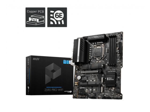 Дънни платки MSI Z590 PRO WIFI