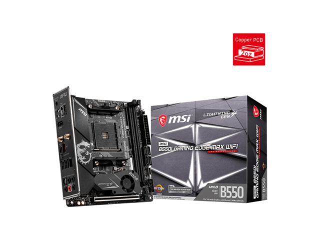 Дънни платки MSI MPG B550I GAMING EDGE MAX WIFI
