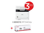 Принтери Canon i-SENSYS MF744Cdw+ Canon CRG-055 BK