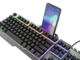 Клавиатури TRUST GXT 853 Esca Metal Rainbow Gaming Keyboard
