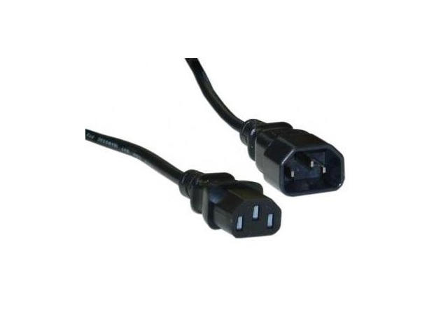 Кабели и Адаптери Удължителен захранващ кабел Estillo, 3 pin, Черен