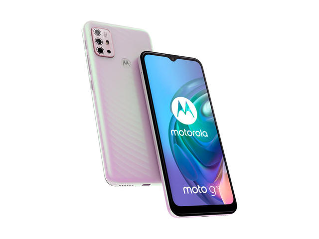 Смартфони Motorola Moto G10 64GB, Iridescent Pearl