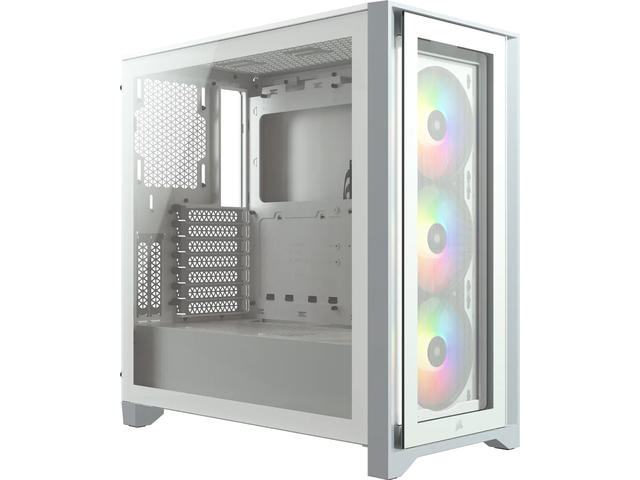 Кутии CORSAIR iCUE 4000X RGB White