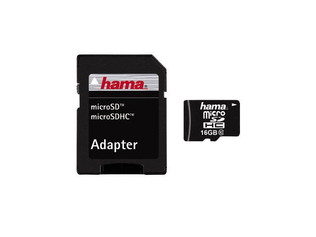Карти памет Hama microSDHC 16GB Class 10