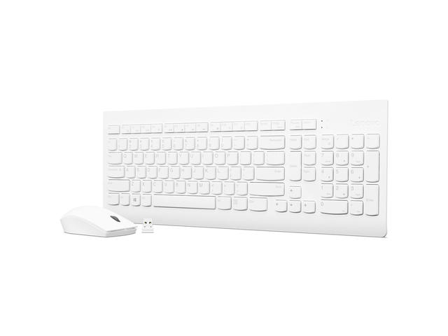 Клавиатури Lenovo 510 + мишка, в бяло