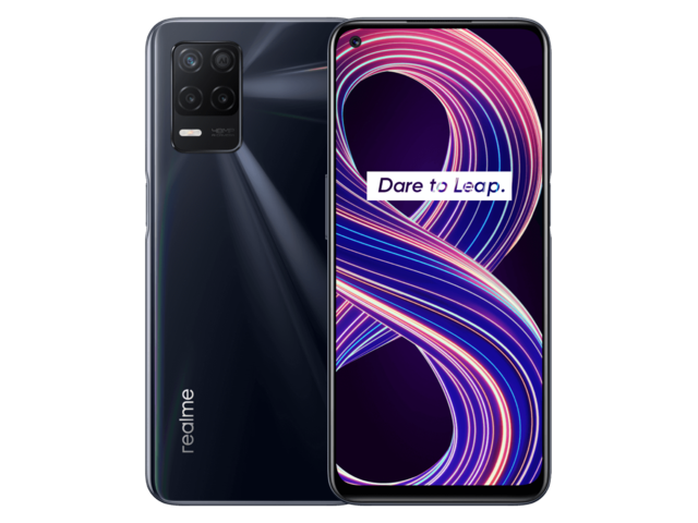 Смартфони Realme 8 5G 64GB, Supersonic Black