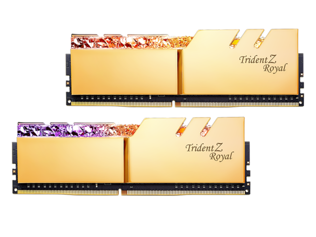 Оперативна памет 16GB (2x8GB) DDR4 4000MHz G.SKILL Trident Z Royal Gold
