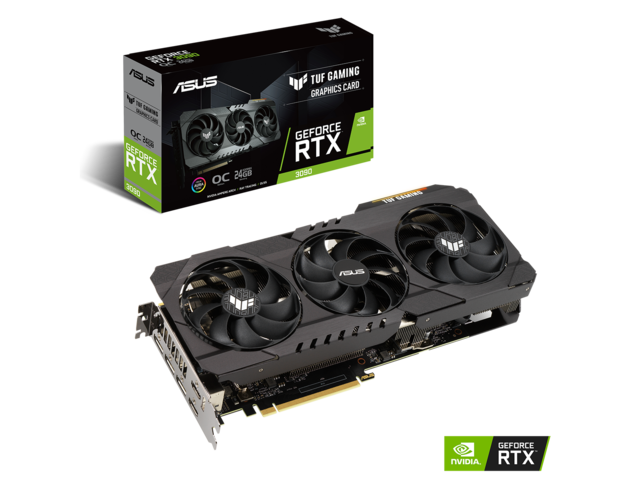Видео карти ASUS TUF Gaming GeForce RTX 3090 OC 24GB