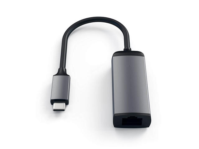 Кабели и Адаптери Satechi Aluminium TYPE-C to Ethernet Adapter - Space Gray