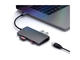 USB Хъб Satechi Aluminium TYPE-C Multi-Port Adapter - Space Grey