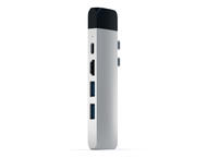 USB Хъб Satechi Aluminium TYPE-C PRO Hub - Silver