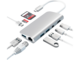 USB Хъб Satechi Aluminium TYPE-C Multimedia Adapter - Silver